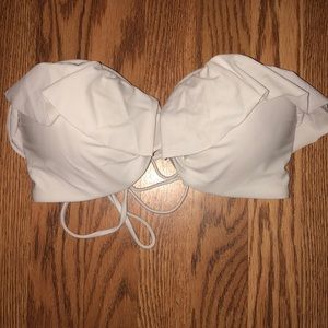 White bikini top